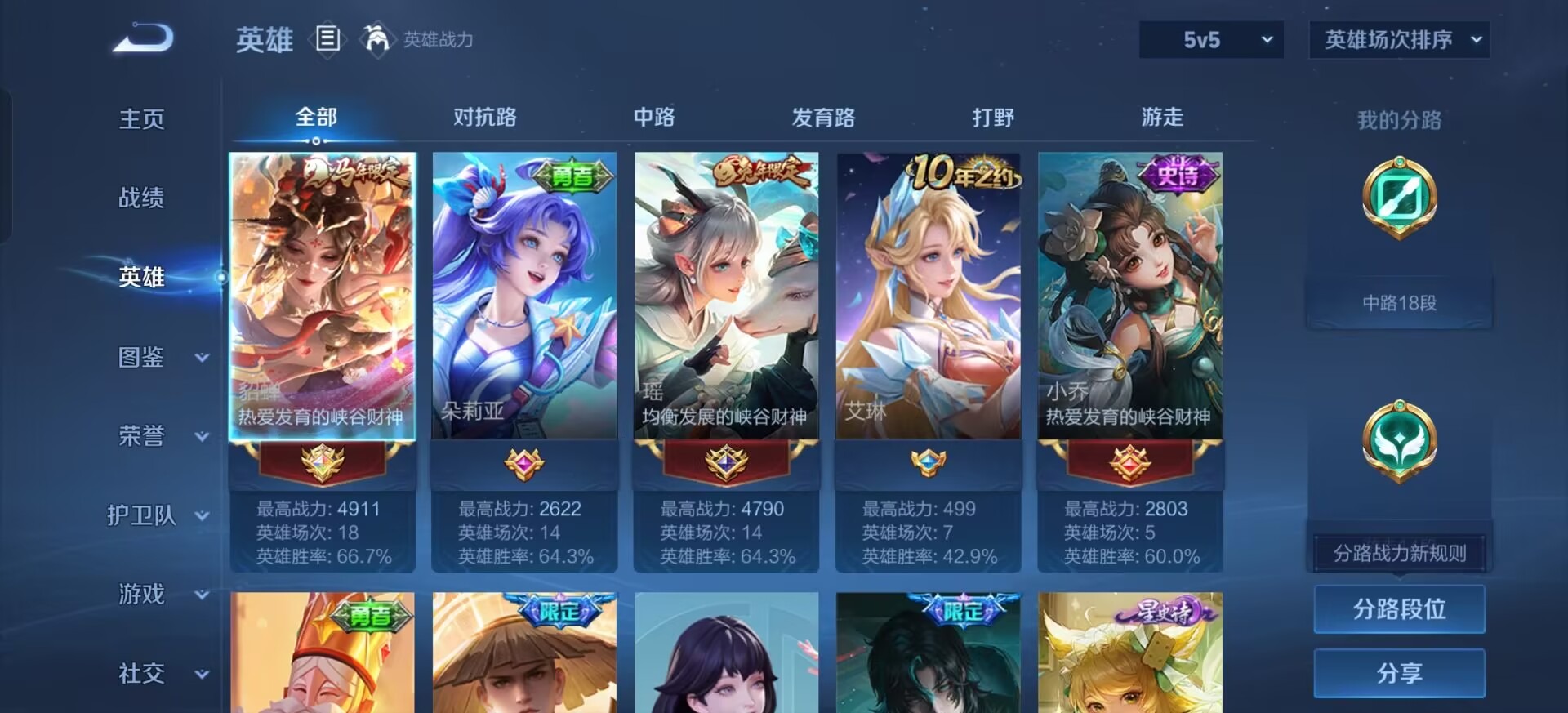 WZMMN4720112王者荣耀账号详情图6 WZMMN4720112王者荣耀账号详情图6