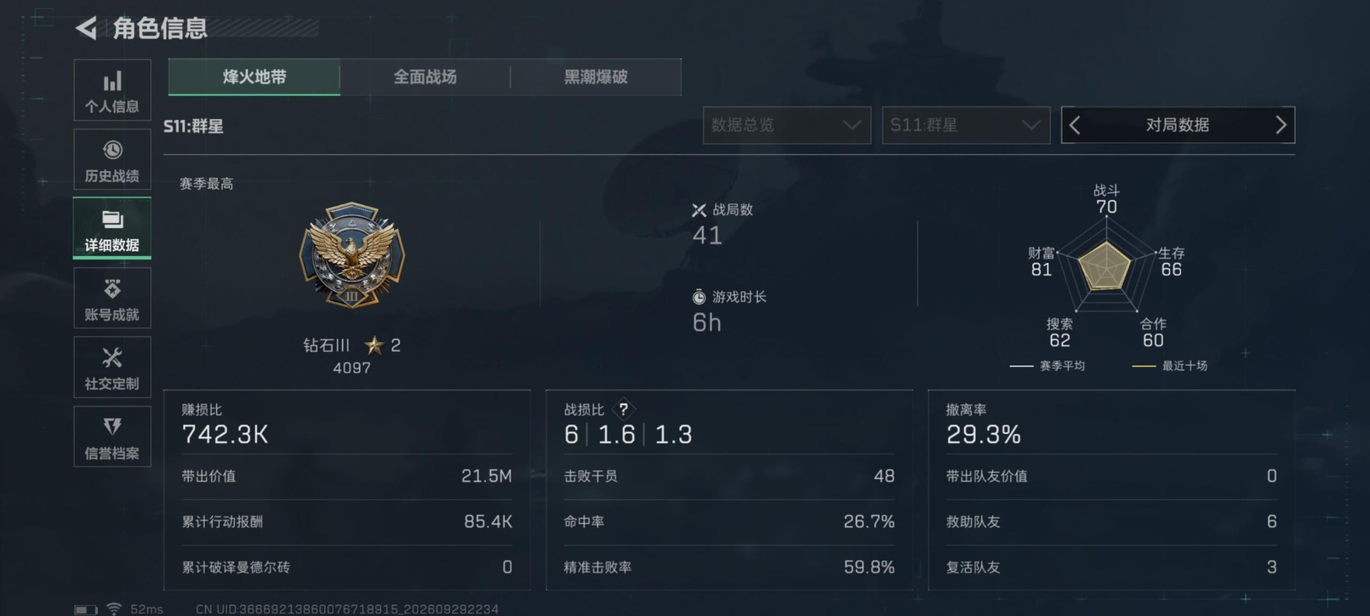 SJZMMN4344012三角洲行动账号详情图32