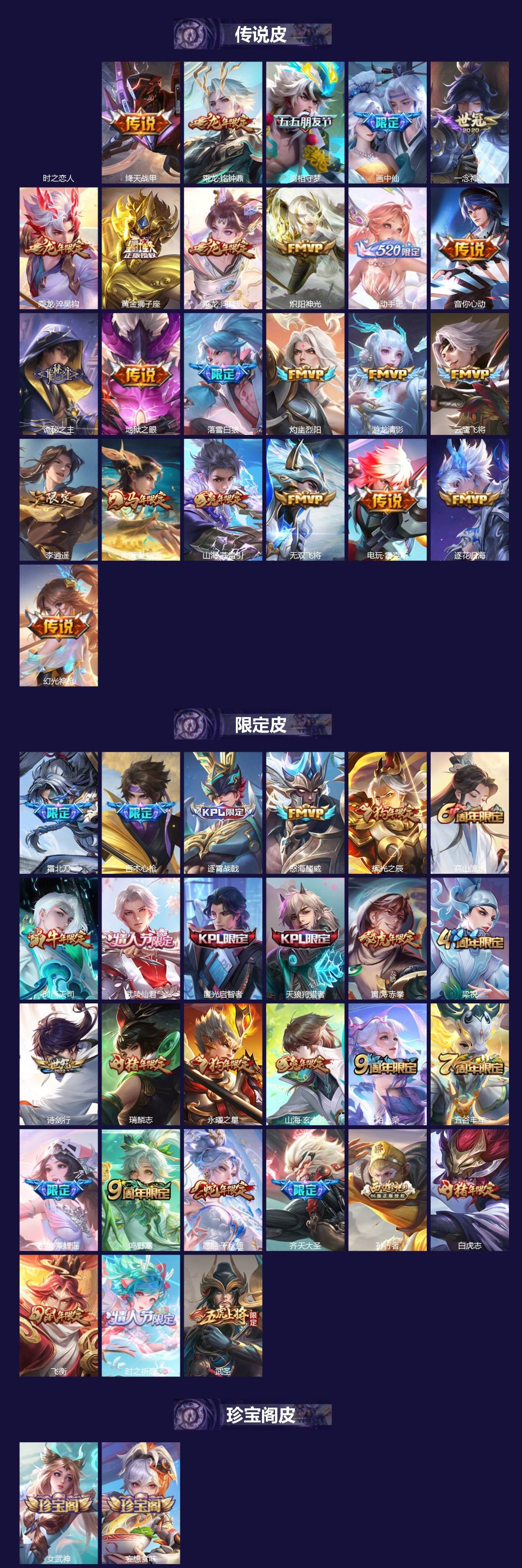 WZQM4708775王者荣耀账号详情图3