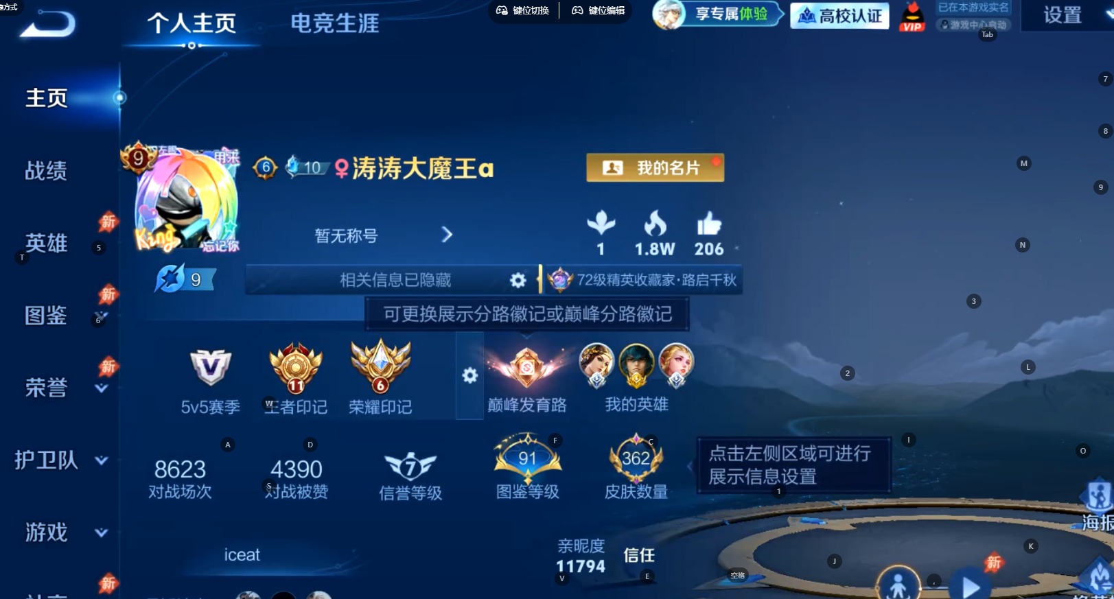 WZQM4760654王者荣耀账号详情图5 WZQM4760654王者荣耀账号详情图5