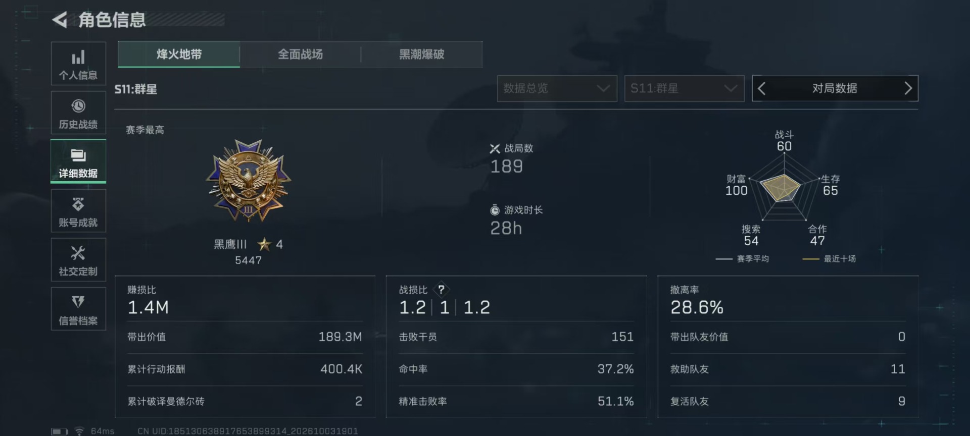 SJZMMN4340907三角洲行动账号详情图18 SJZMMN4340907三角洲行动账号详情图18