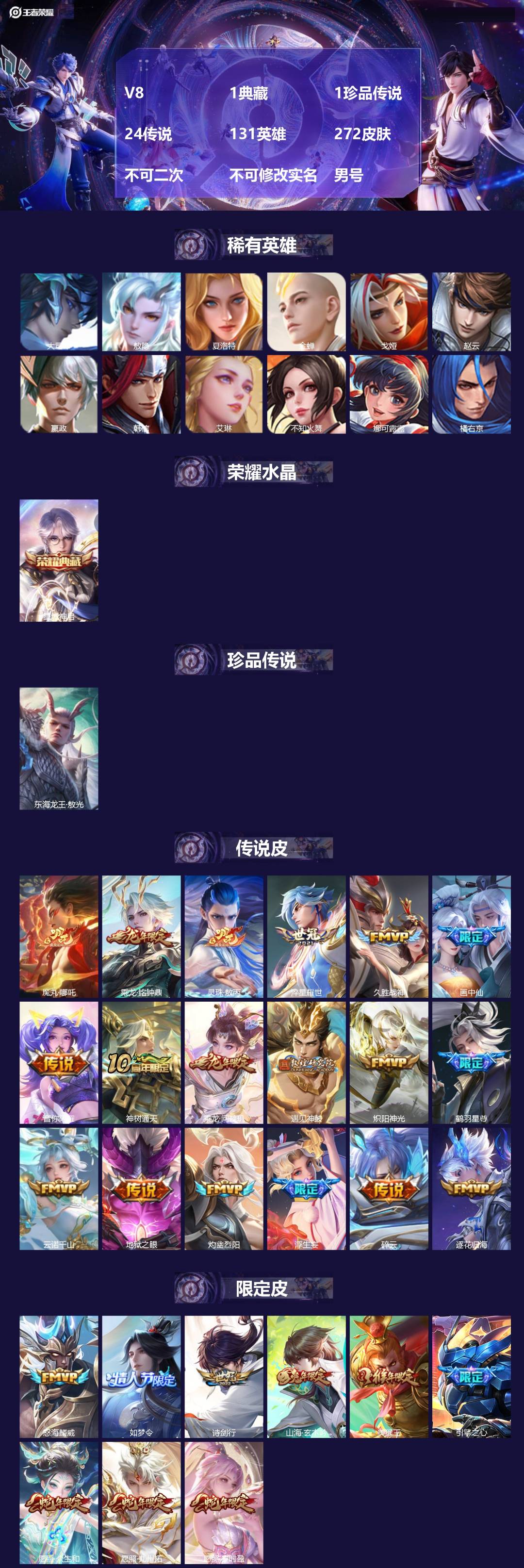 WZMMN4753665王者荣耀账号详情图4