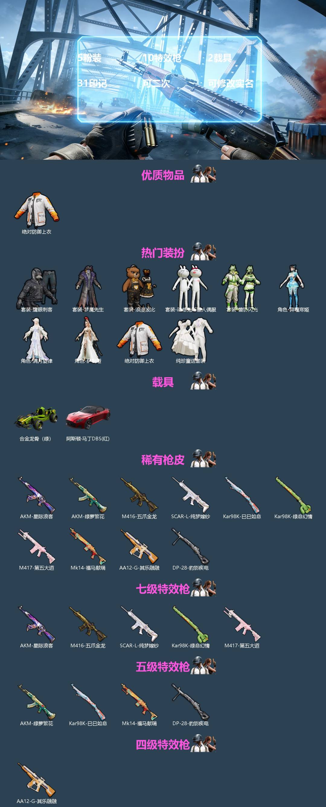 HPMMN4431686和平精英账号详情图3 HPMMN4431686和平精英账号详情图3