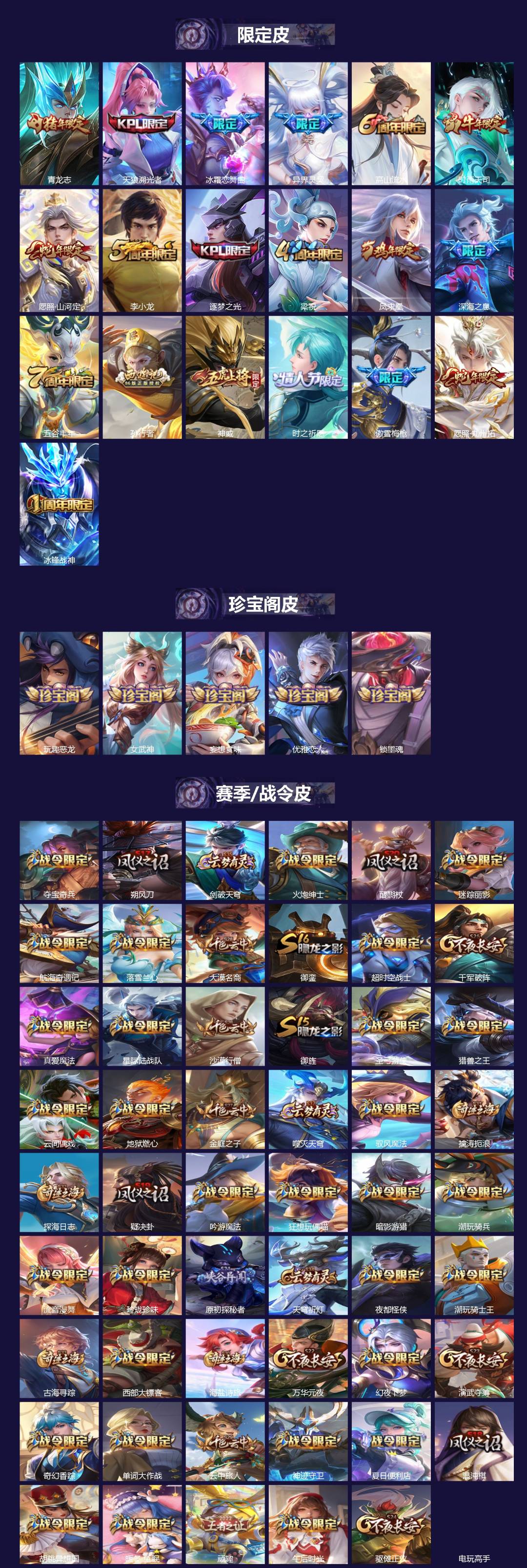 WZQM4743182王者荣耀账号详情图3 WZQM4743182王者荣耀账号详情图3