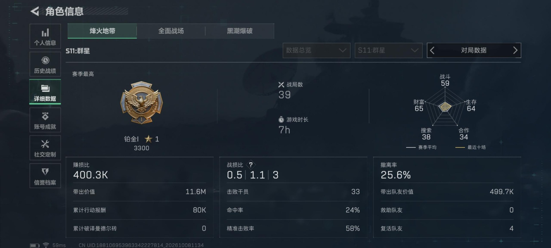 SJZMMN4374790三角洲行动账号详情图26