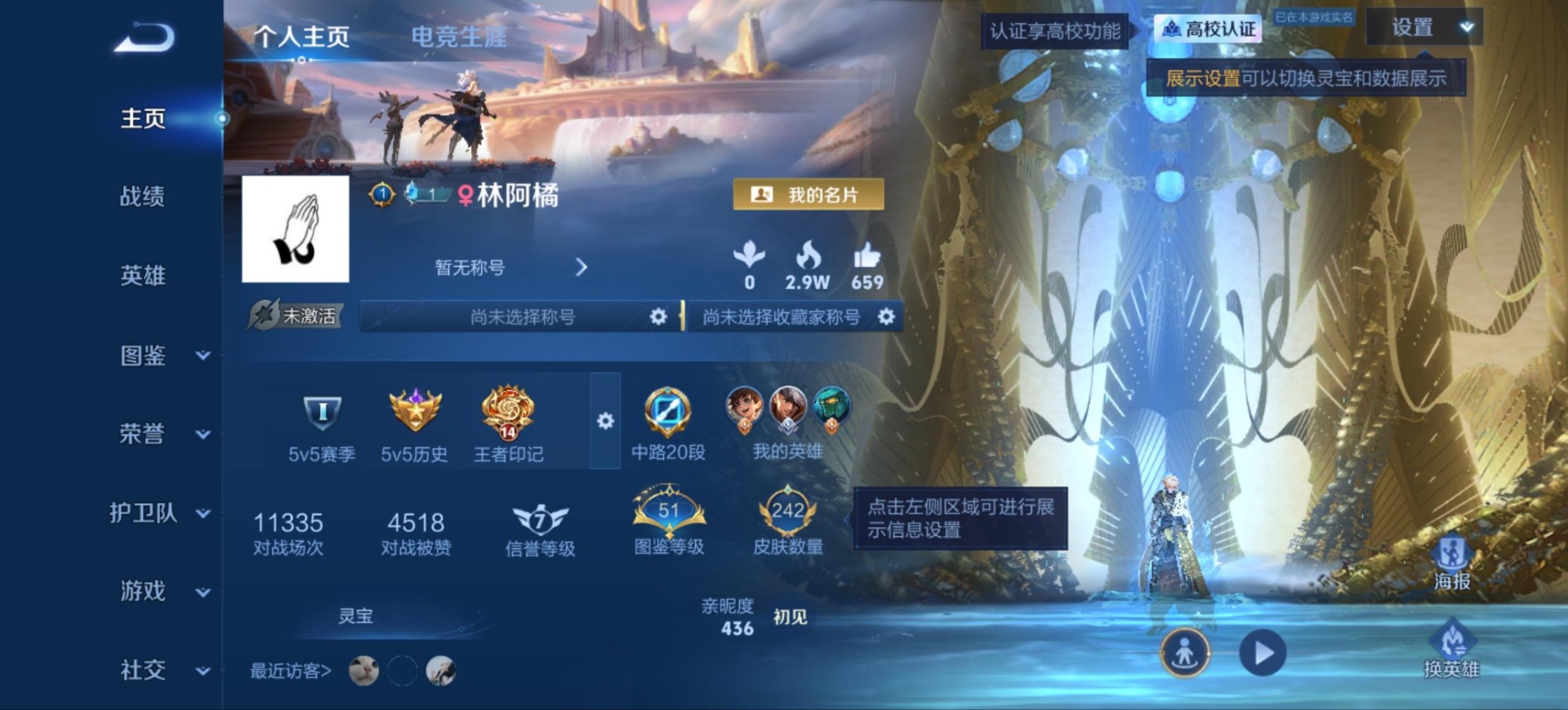 WZMMN4744325王者荣耀账号详情图5 WZMMN4744325王者荣耀账号详情图5
