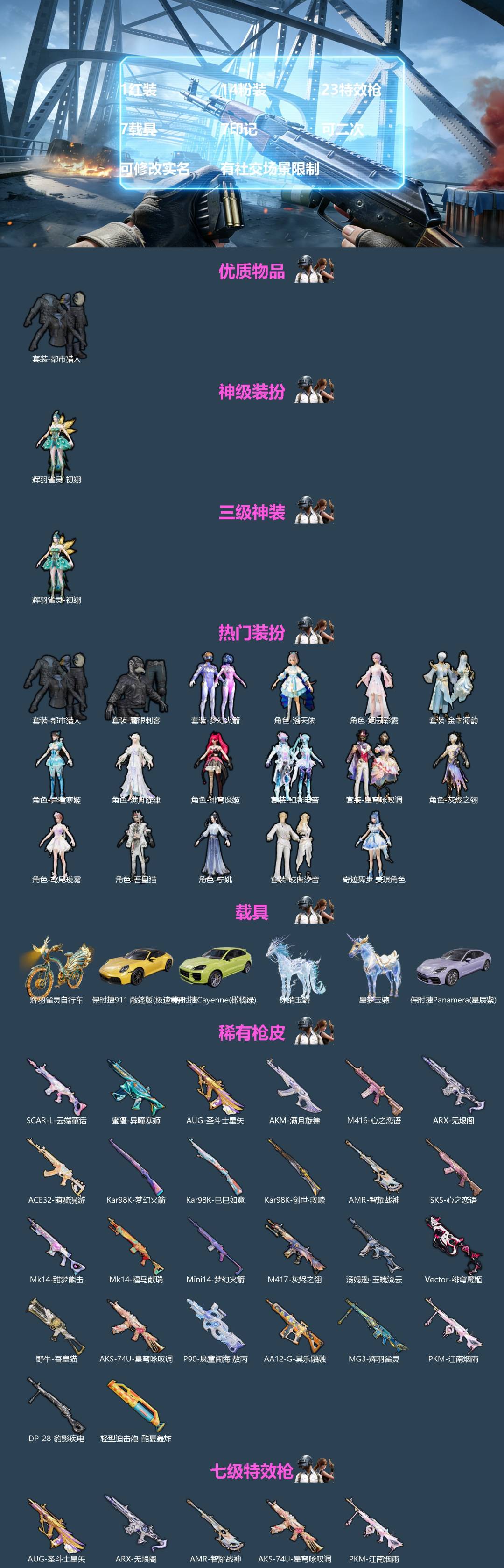 HPMMN4436878和平精英账号详情图3