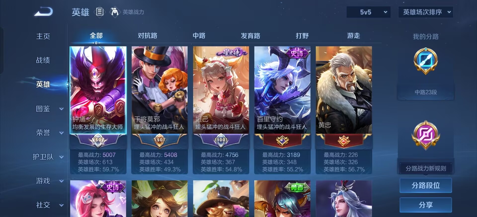 WZMMN4747667王者荣耀账号详情图6 WZMMN4747667王者荣耀账号详情图6