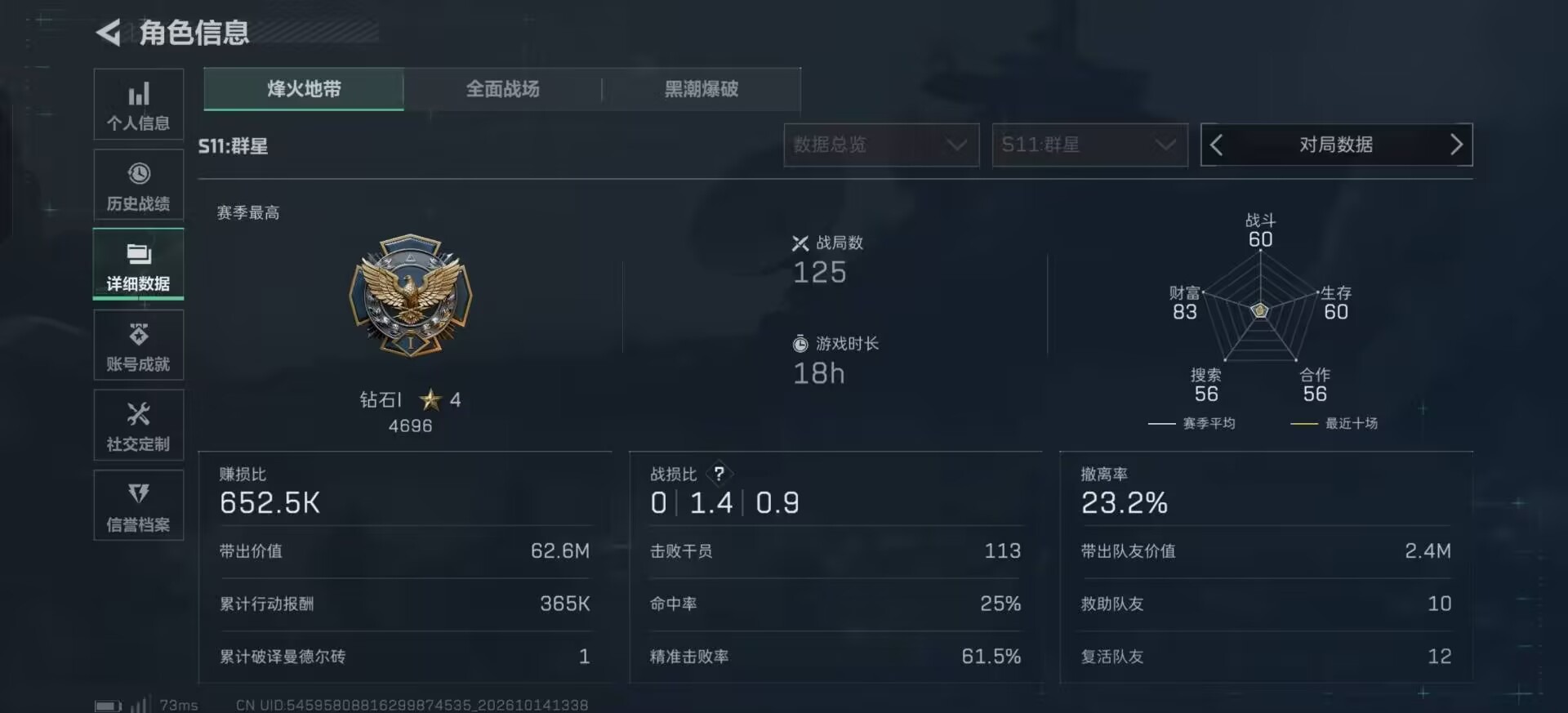 SJZMMN4380964三角洲行动账号详情图23