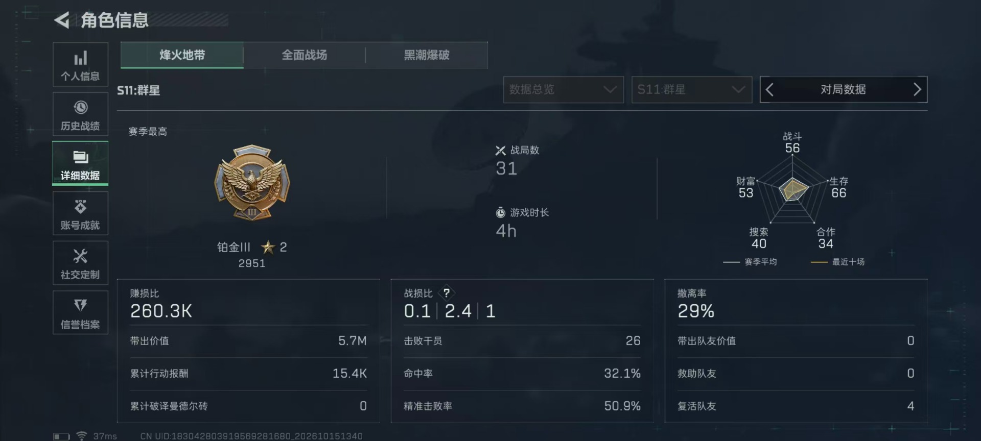 SJZMMN4369915三角洲行动账号详情图25 SJZMMN4369915三角洲行动账号详情图25