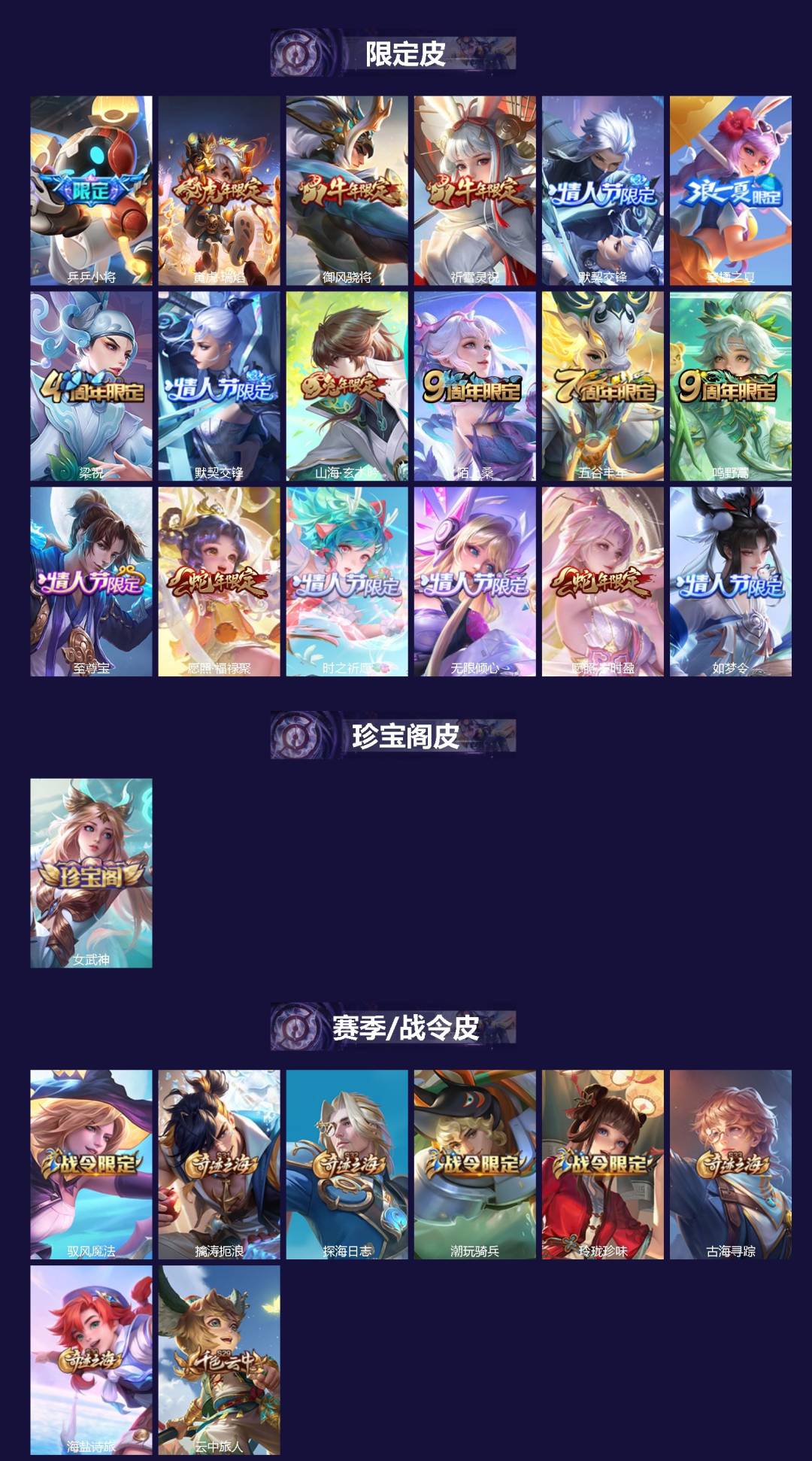 WZQM4769195王者荣耀账号详情图3 WZQM4769195王者荣耀账号详情图3
