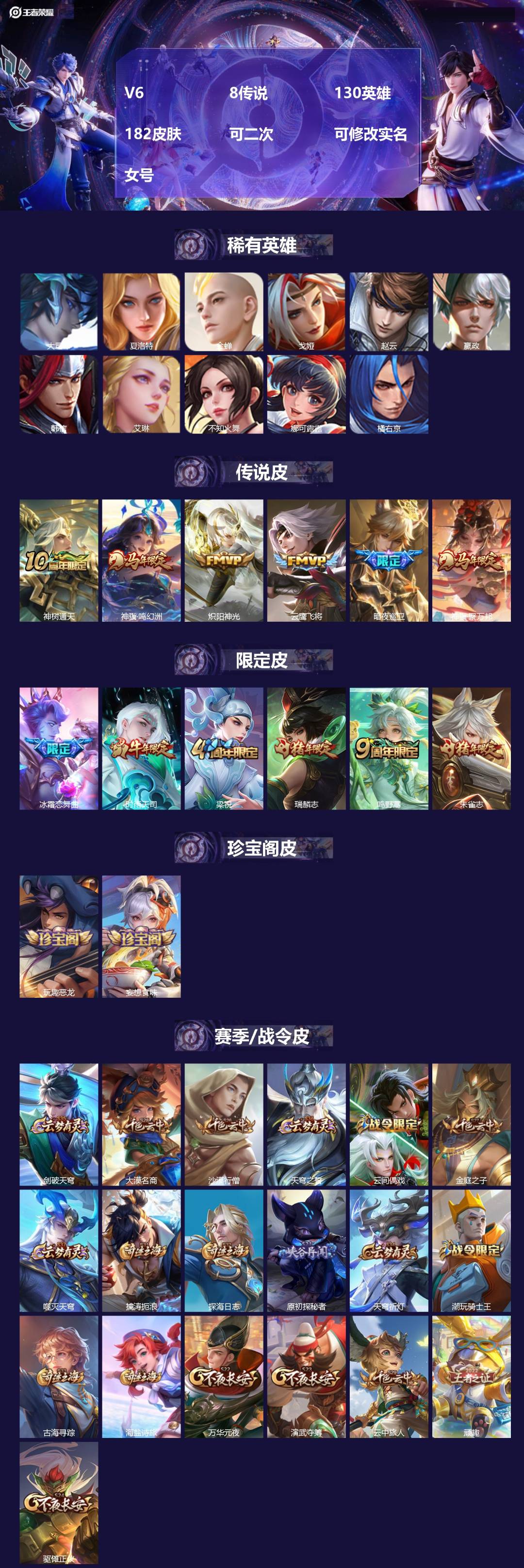 WZMMN4769938王者荣耀账号详情图3 WZMMN4769938王者荣耀账号详情图3