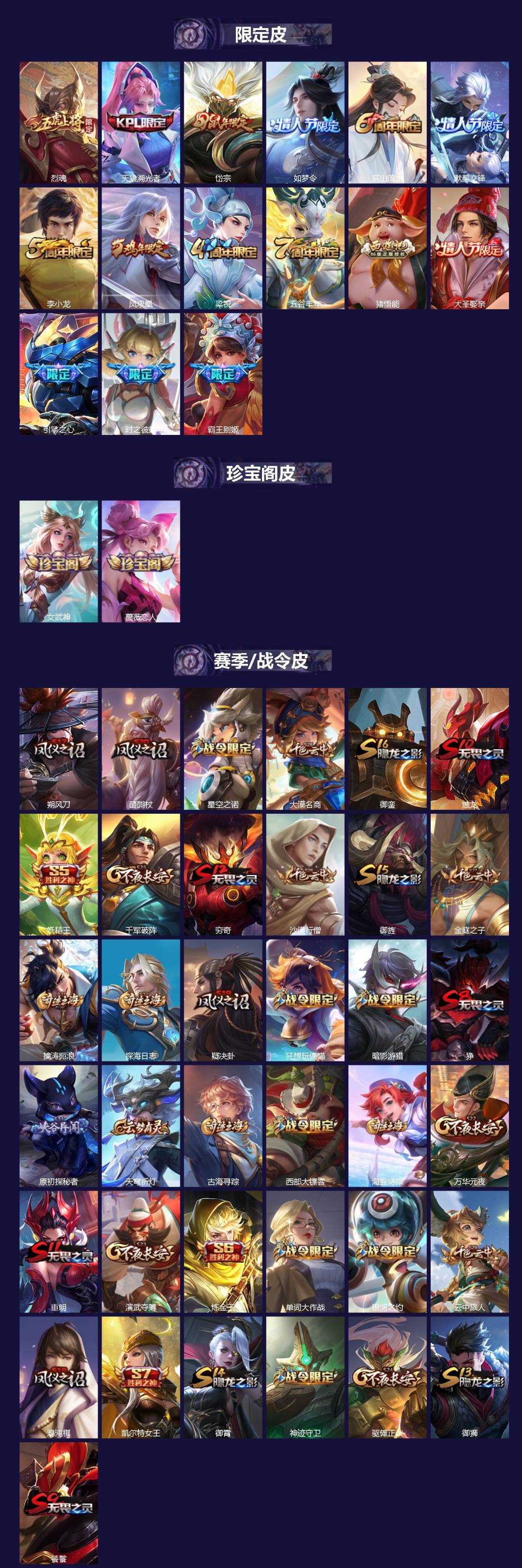 WZMMN4772782王者荣耀账号详情图5 WZMMN4772782王者荣耀账号详情图5