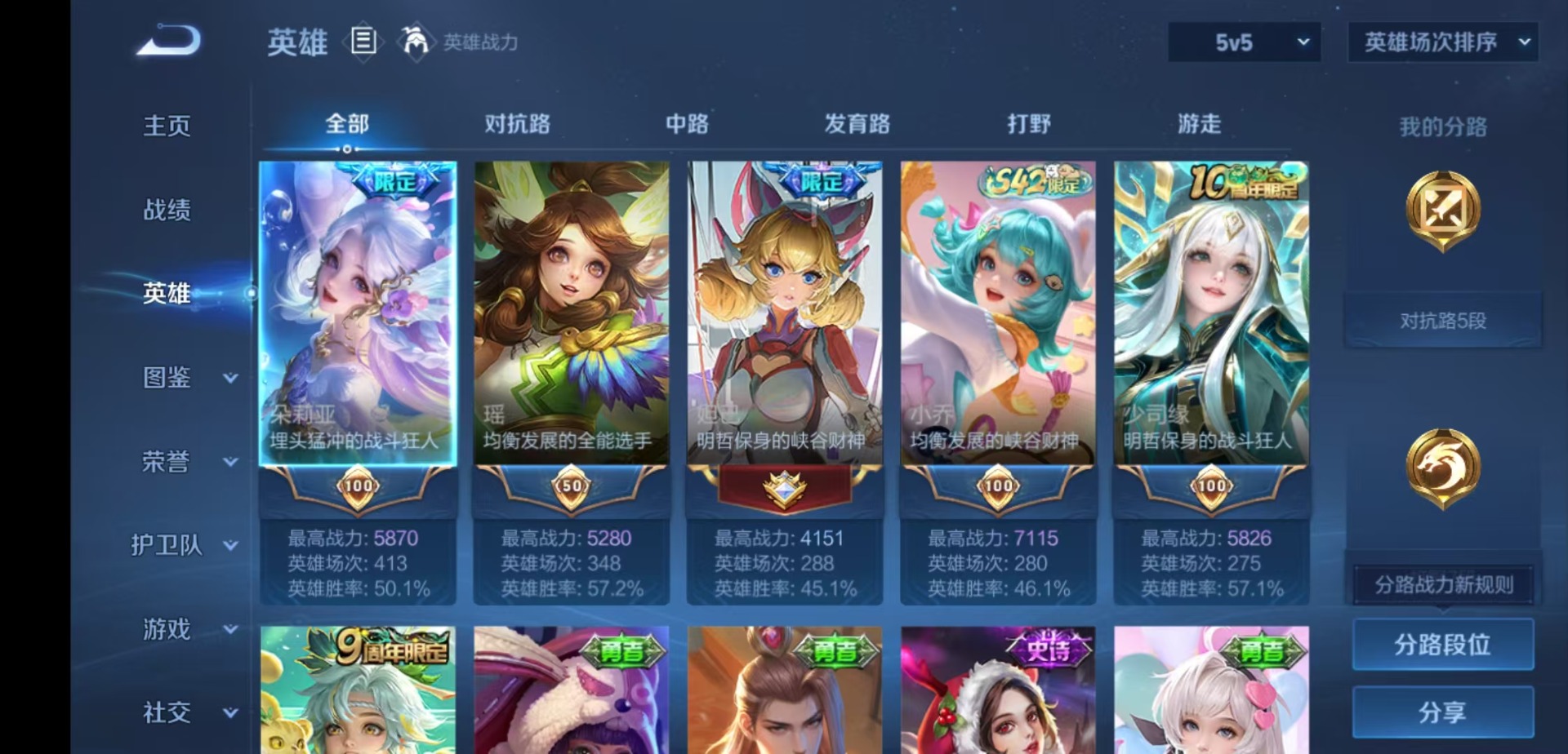 WZMMN4775393王者荣耀账号详情图6