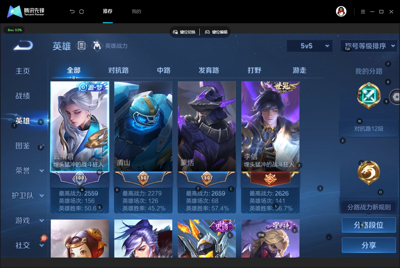 WZMMN4782620王者荣耀账号详情图5 WZMMN4782620王者荣耀账号详情图5