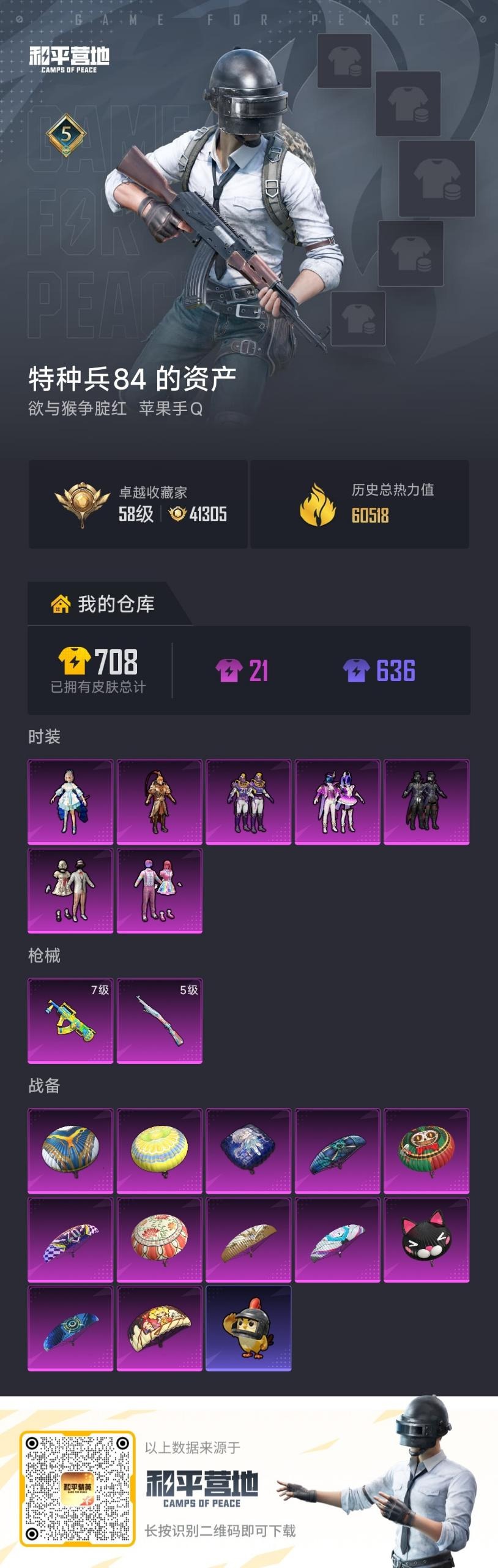 HPMMN4462225和平精英账号详情图14 HPMMN4462225和平精英账号详情图14