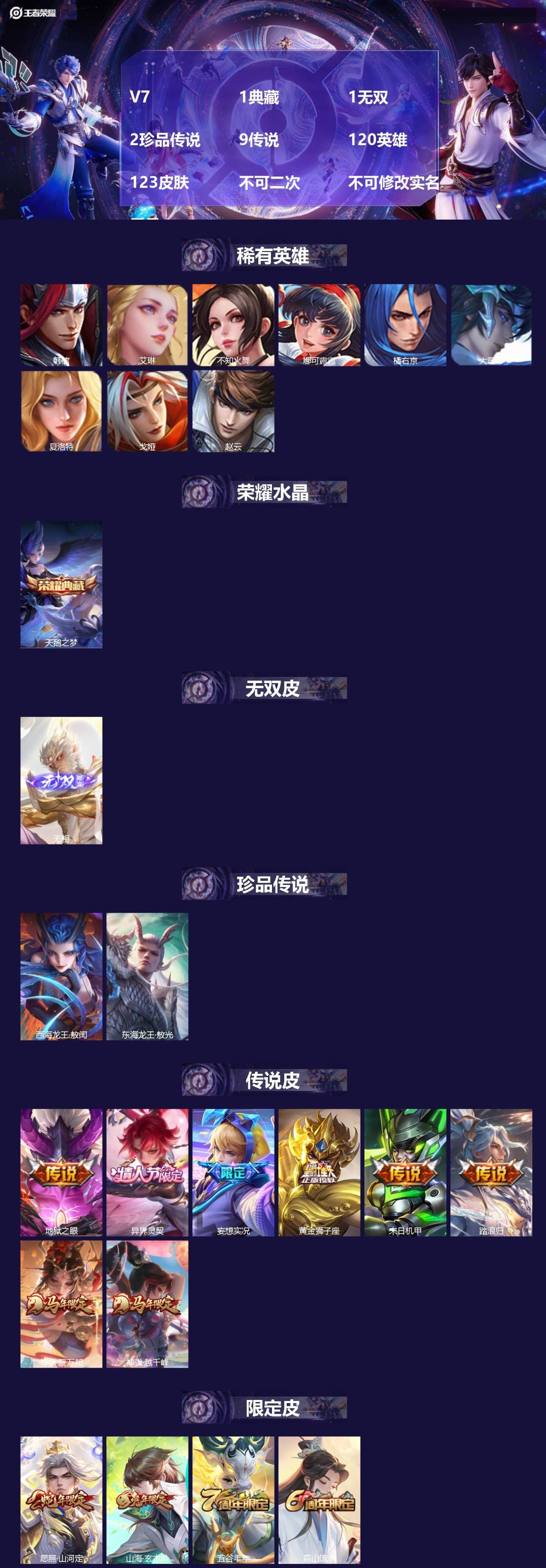 WZMMN4788137王者荣耀账号详情图4