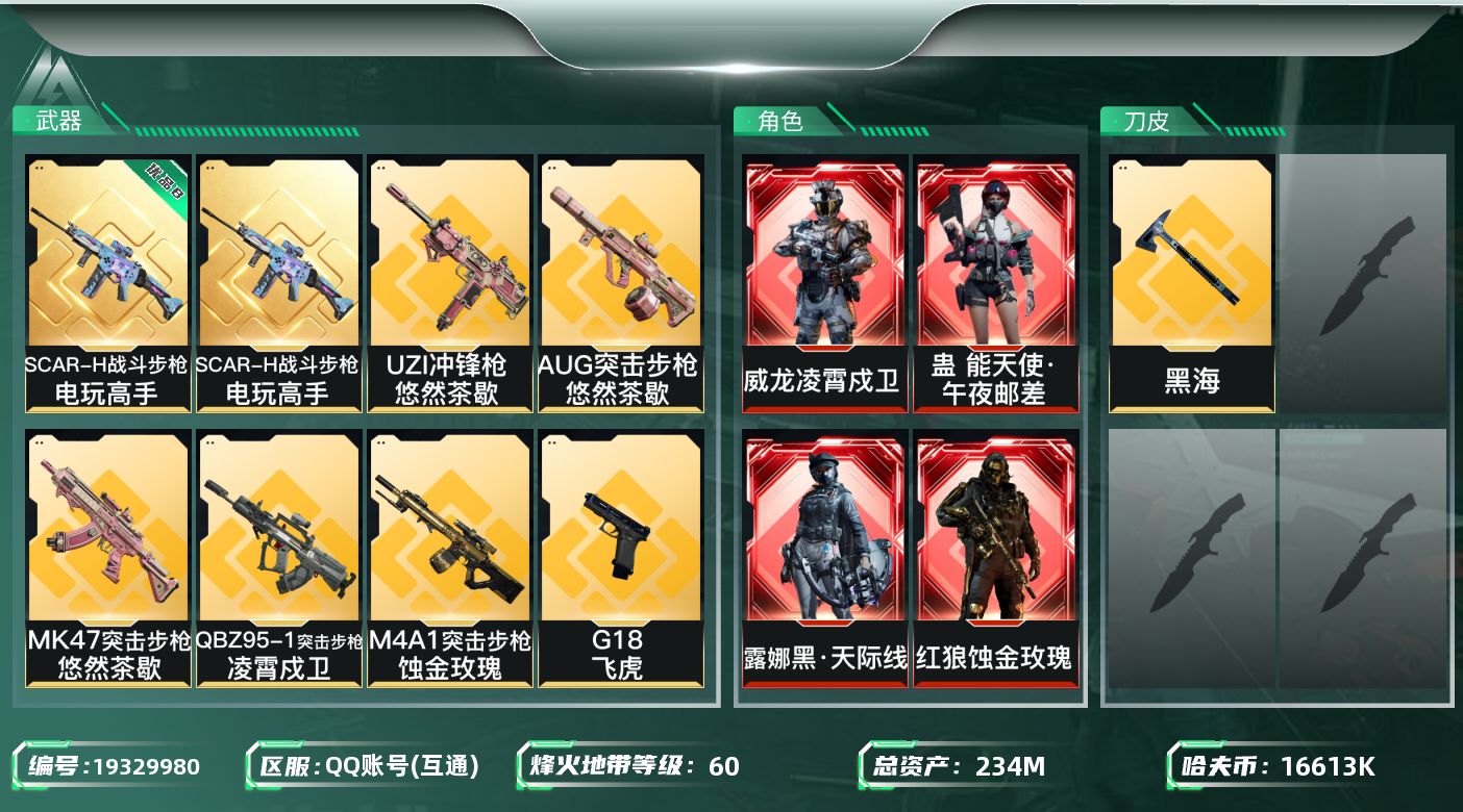 SJZQM4109884三角洲行动账号详情图26