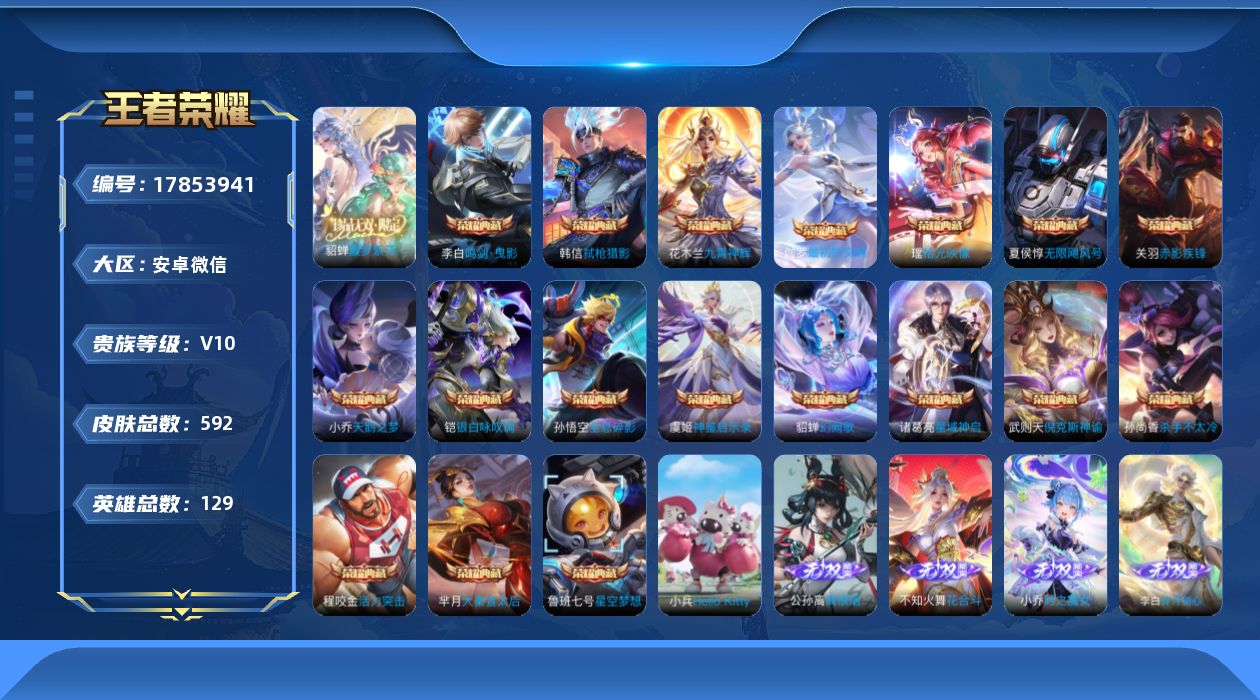 WZQM4248315王者荣耀账号详情图38