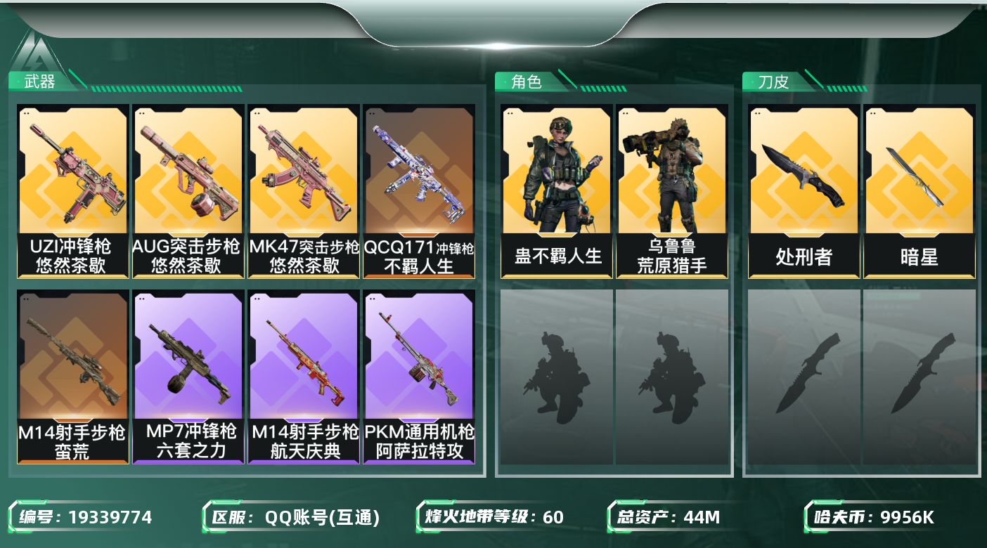SJZQM4110948三角洲行动账号详情图16