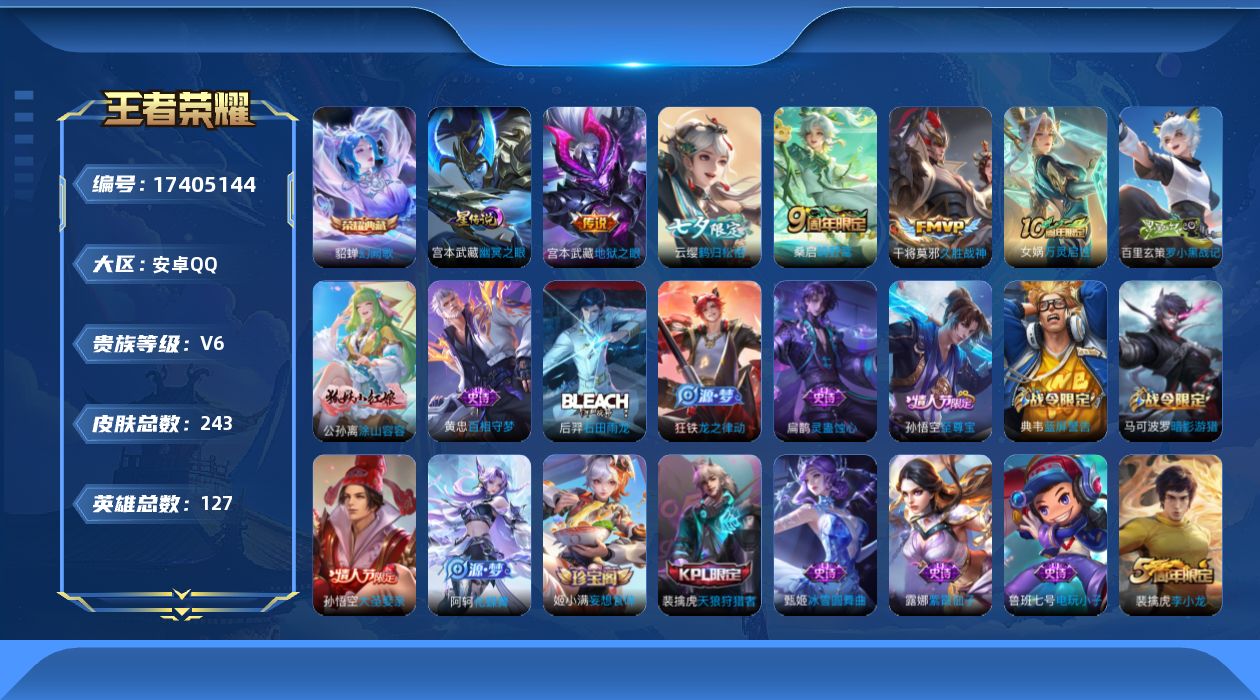 WZQM4207846王者荣耀账号详情图18