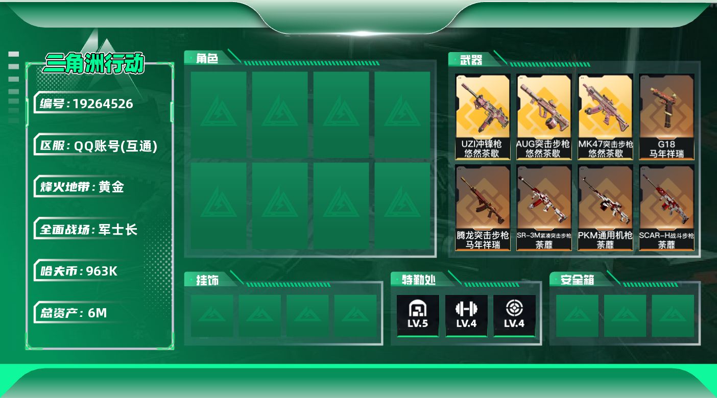 SJZQM4109252三角洲行动账号详情图13