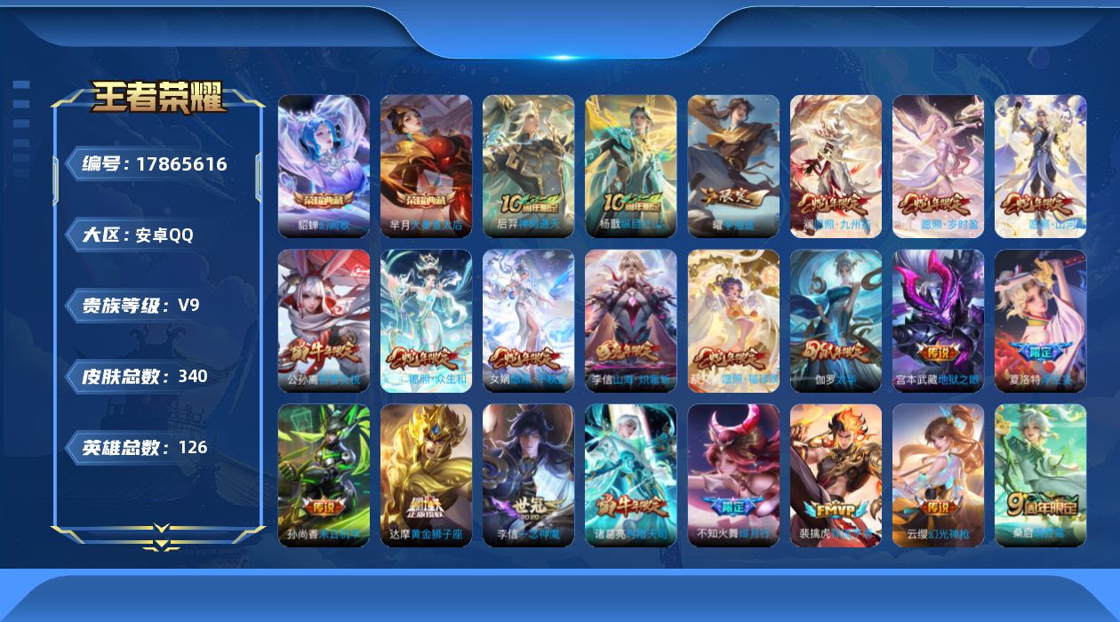 WZQM4248975王者荣耀账号详情图15