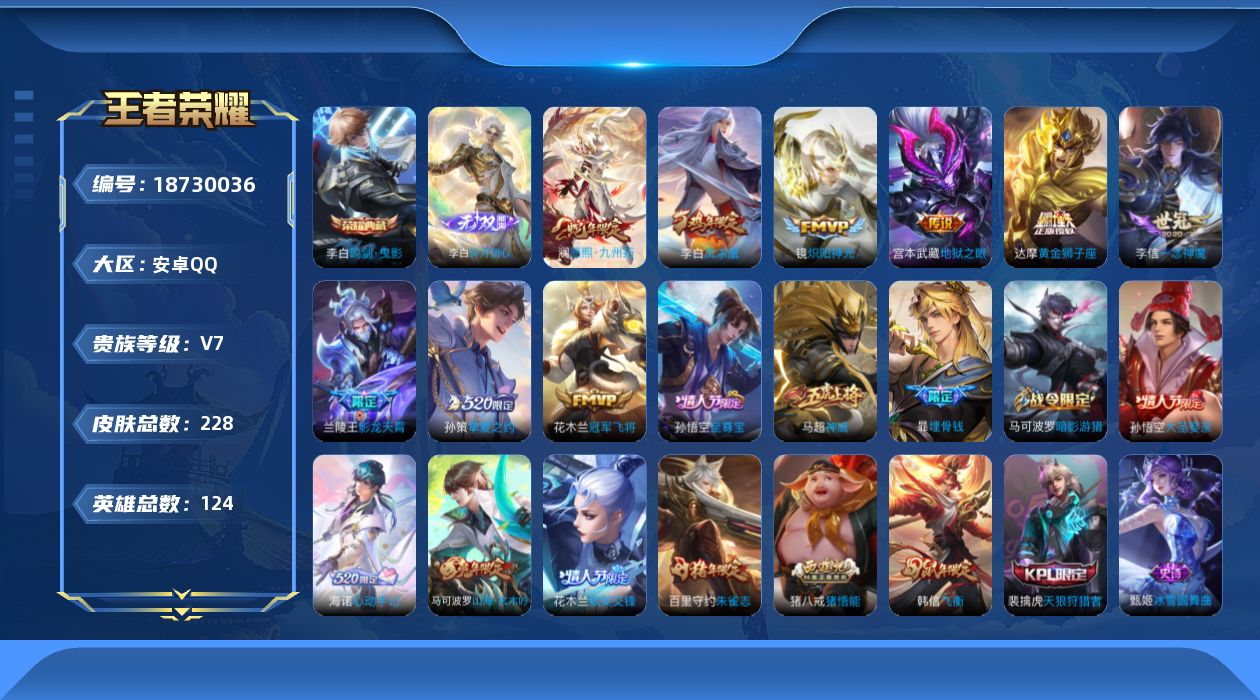 WZCMW4332235王者荣耀账号详情图16