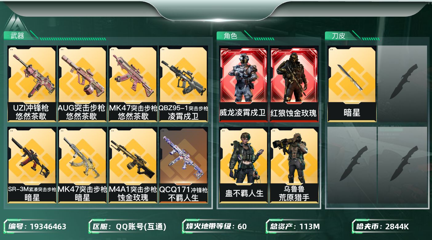 SJZQM4109681三角洲行动账号详情图18