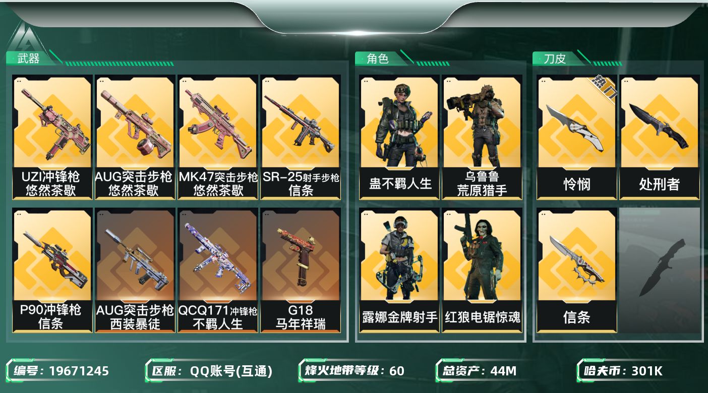 SJZQM4118670三角洲行动账号详情图16