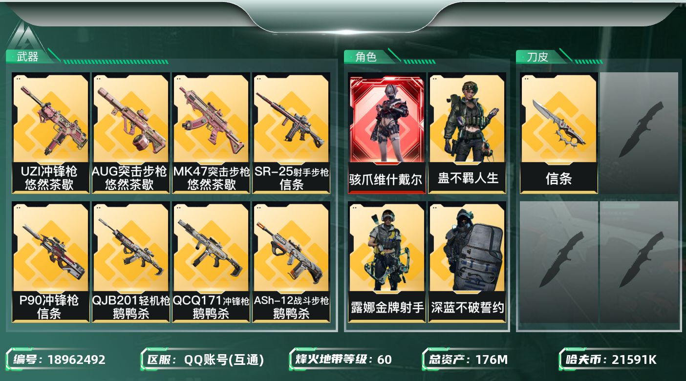 SJZQM4112147三角洲行动账号详情图22