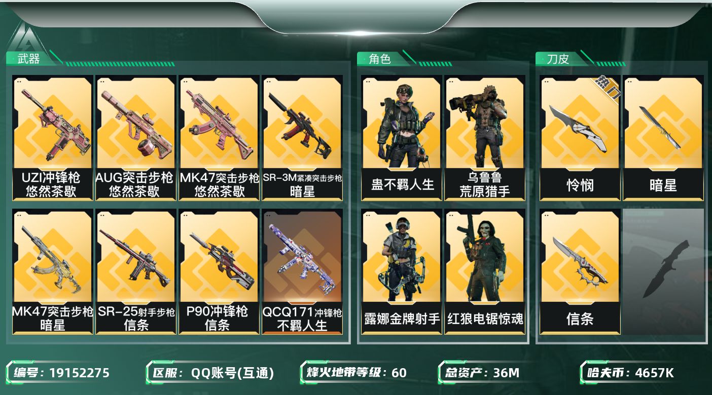 SJZQM4112261三角洲行动账号详情图17