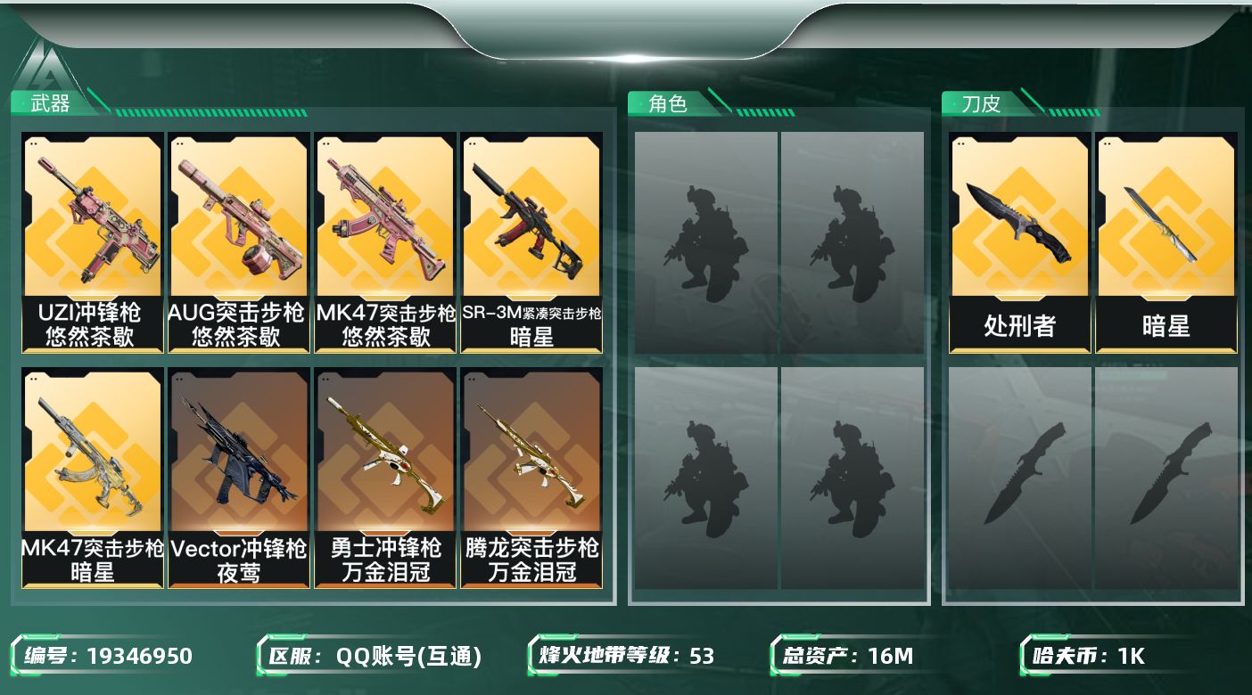 SJZQM4110019三角洲行动账号详情图5