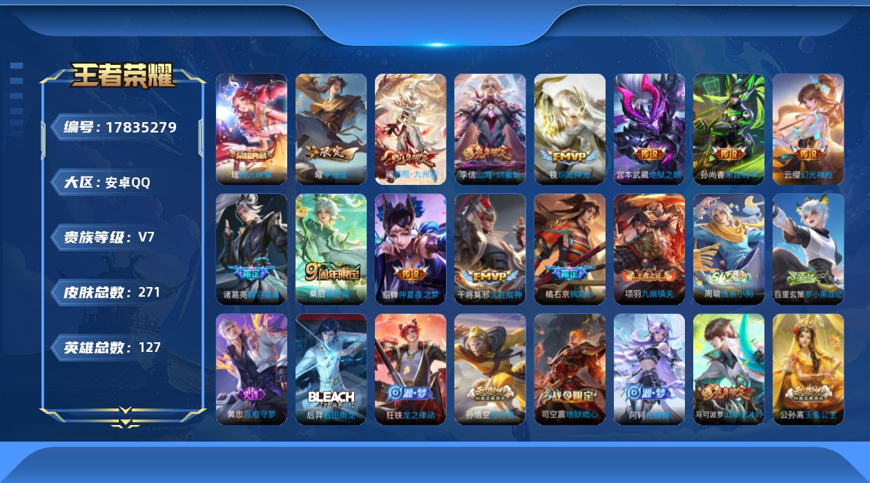 WZQM4246318王者荣耀账号详情图16