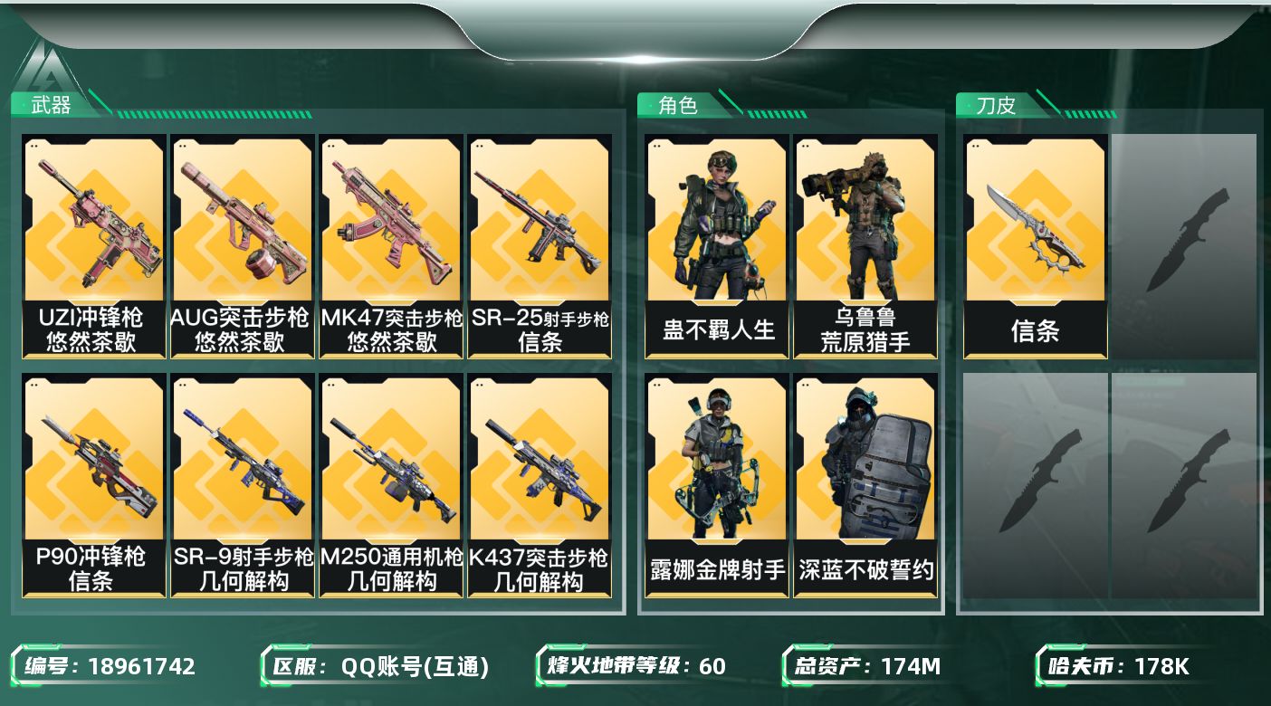 SJZQM4112061三角洲行动账号详情图10