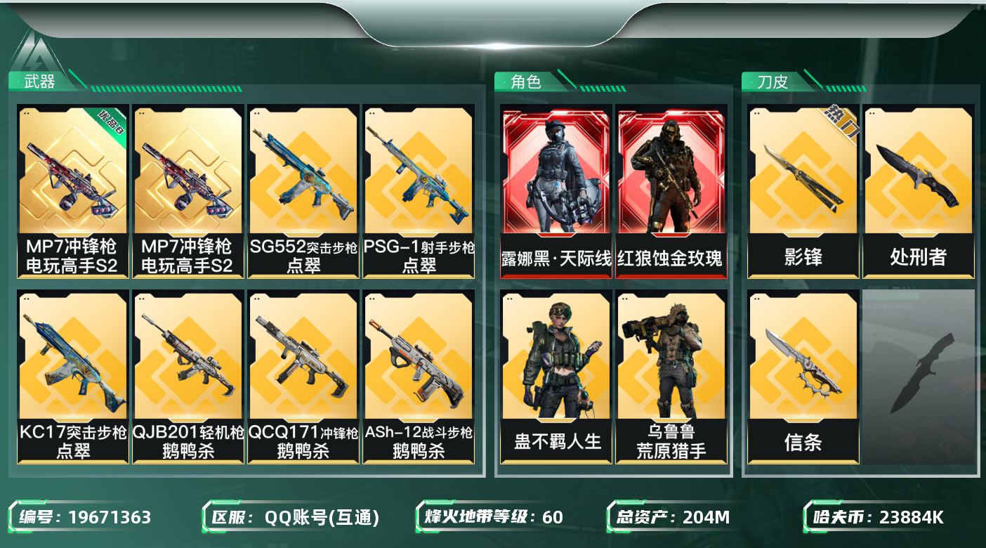 SJZQM4118669三角洲行动账号详情图25