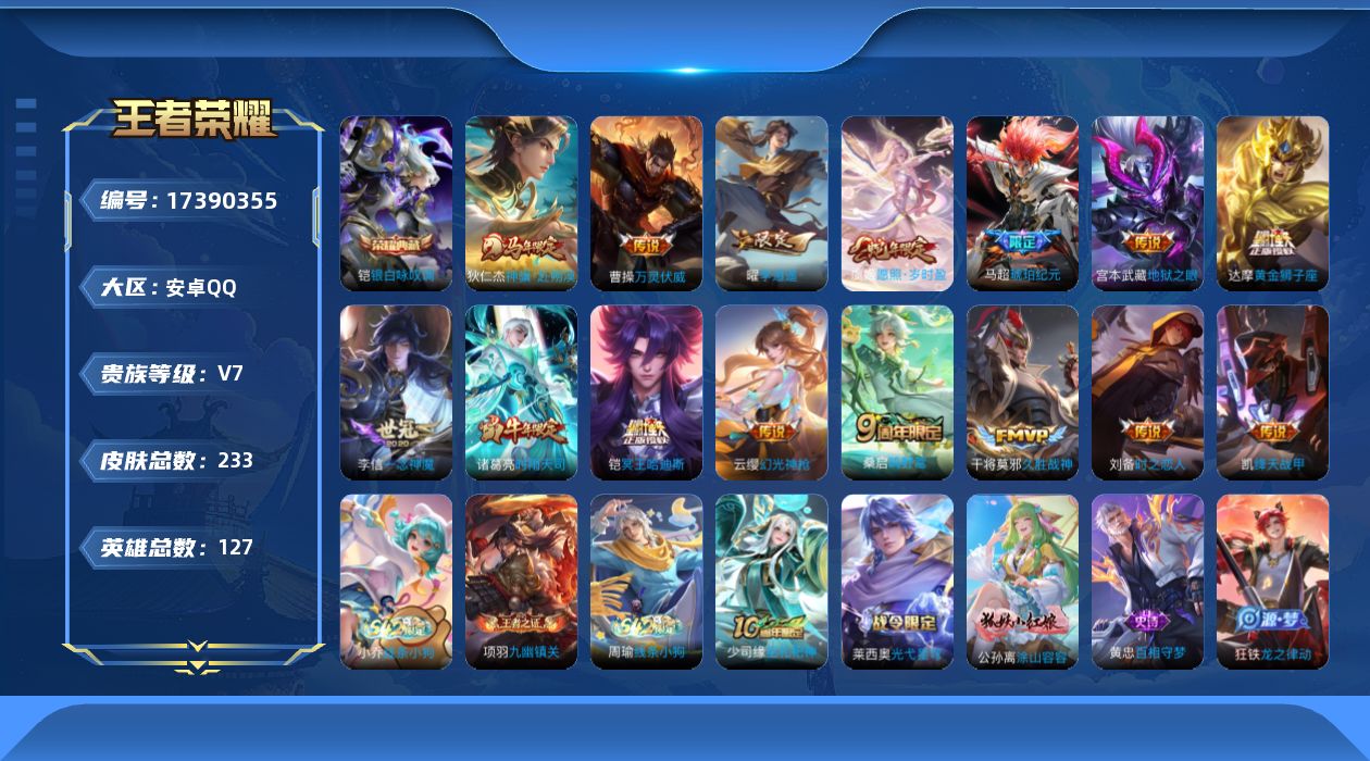 WZQM4206903王者荣耀账号详情图16