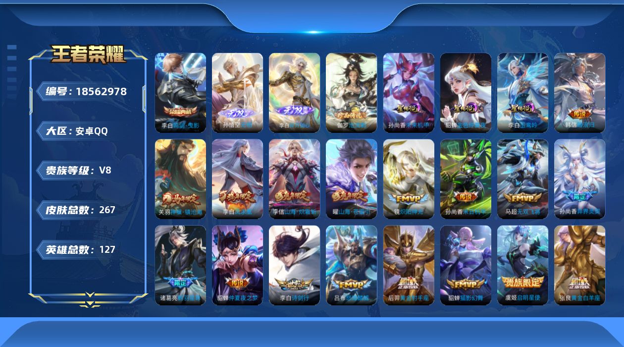 WZQM4295327王者荣耀账号详情图26 WZQM4295327王者荣耀账号详情图26