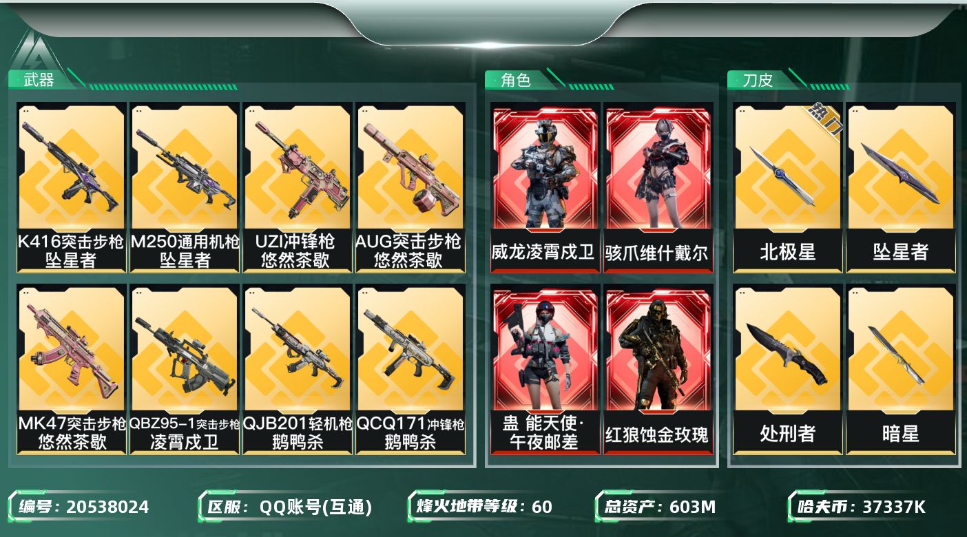 SJZQM4138022三角洲行动账号详情图10
