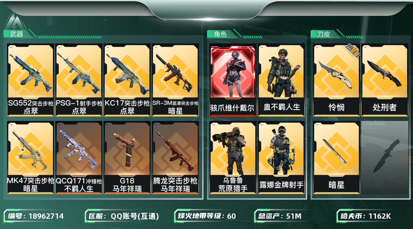 SJZQM4108806三角洲行动账号详情图10