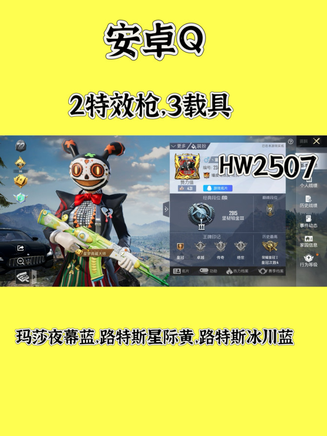 HW2507安卓q区可二次无违规  94套...