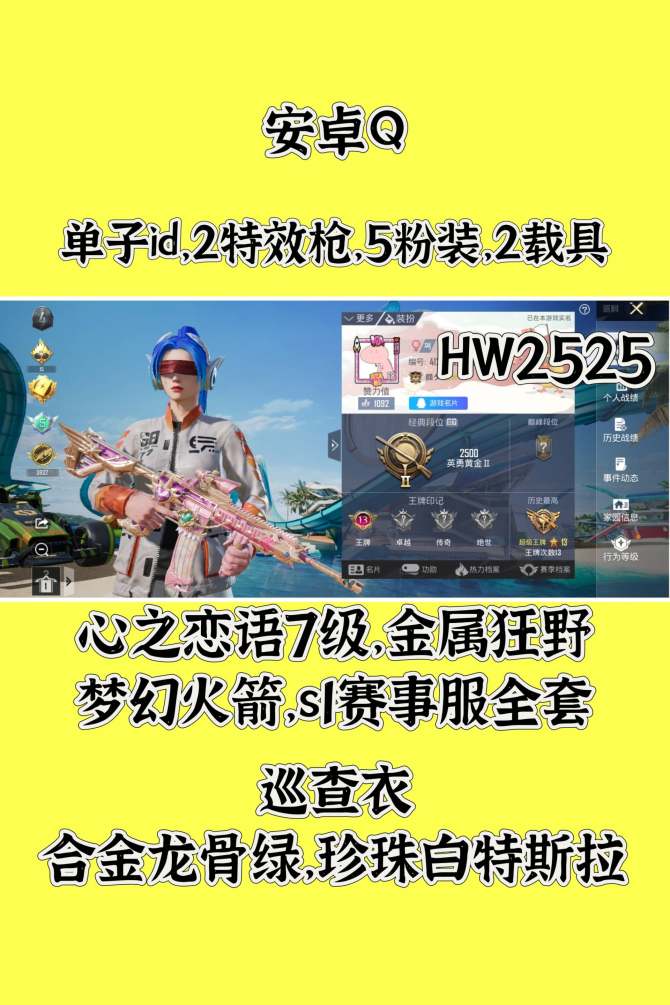 HW2525安卓q区可二次无违规 13王牌...