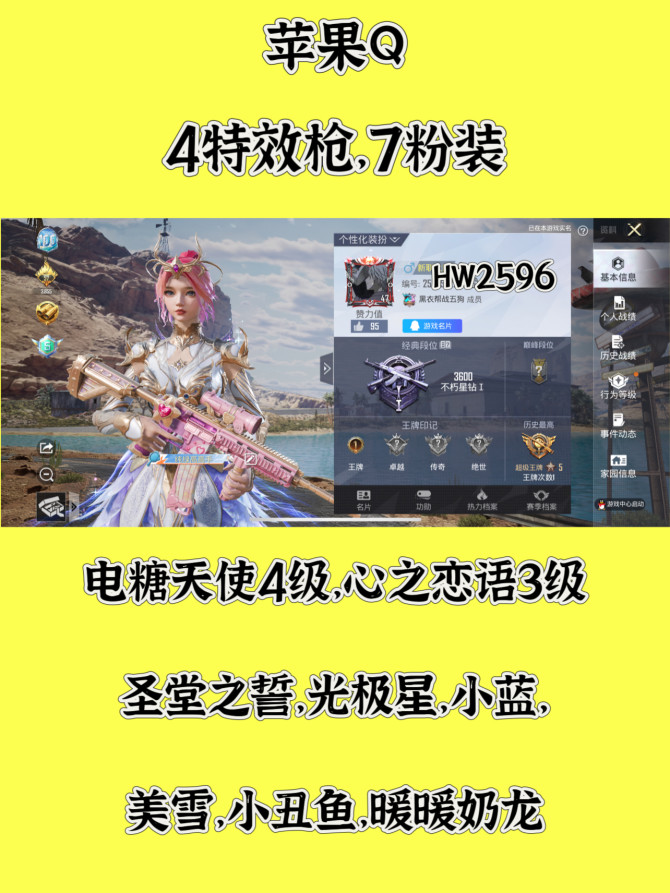 HW2596苹果q区可二次无违规 59套服...