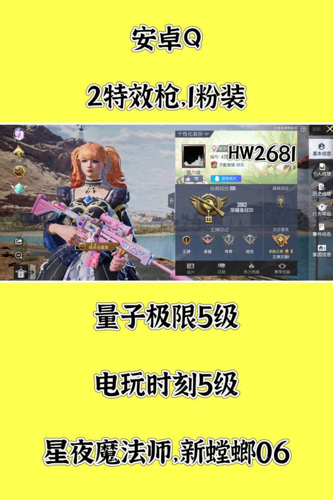 HW2681安卓q区可二次无违规 18套服...