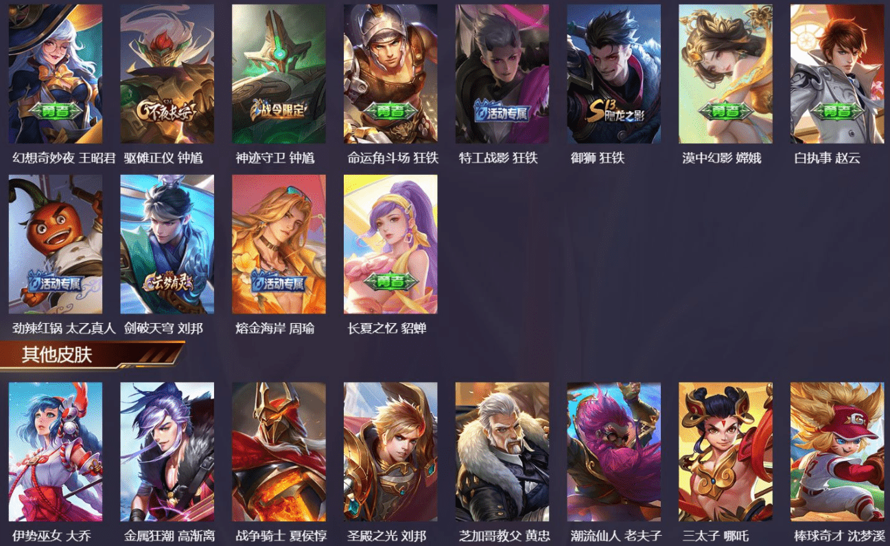 WZQM3346600王者荣耀账号详情图18