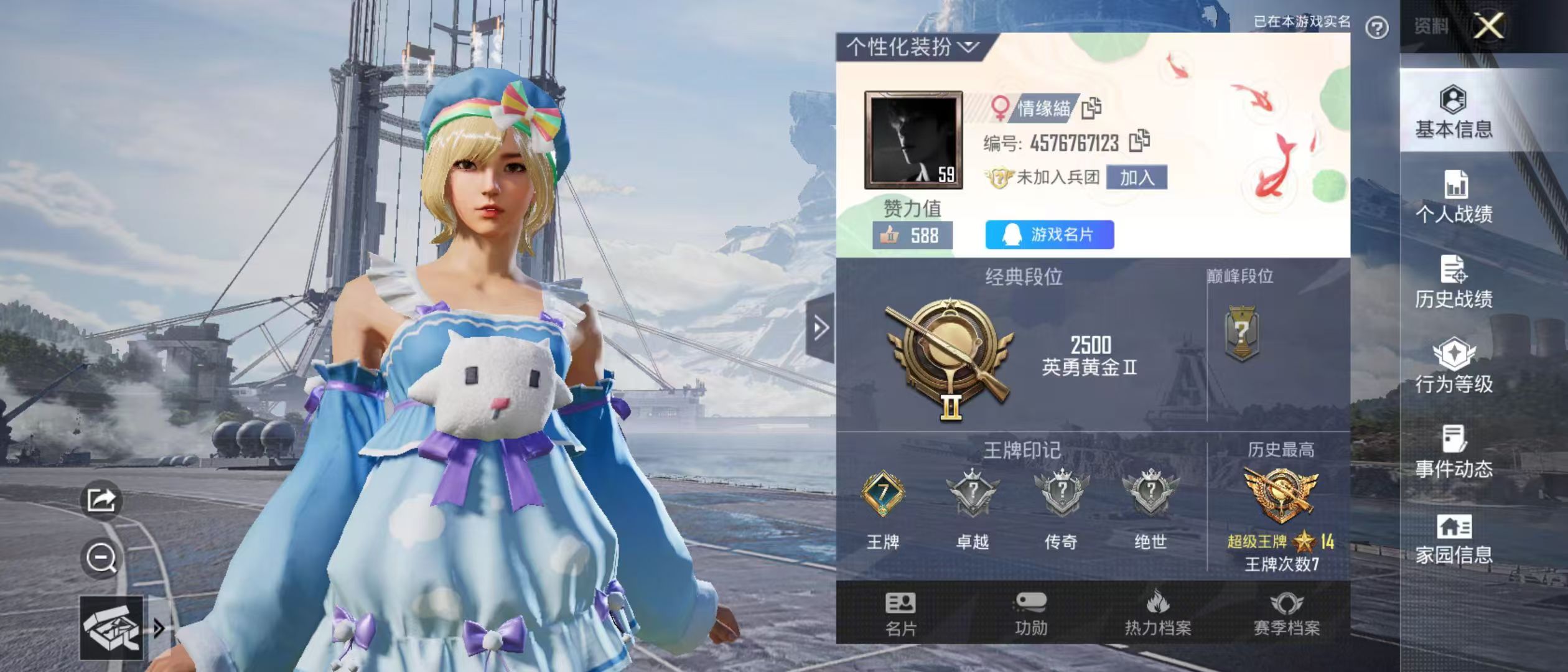 HPQM3279072和平精英账号详情图3 HPQM3279072和平精英账号详情图3