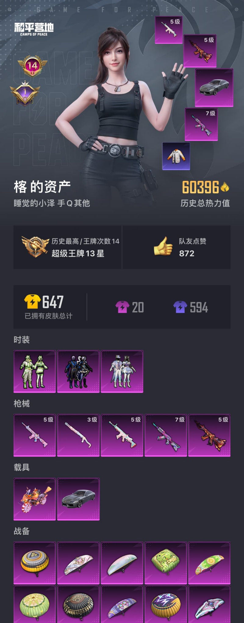 HPKG2133651和平精英账号详情图3 HPKG2133651和平精英账号详情图3