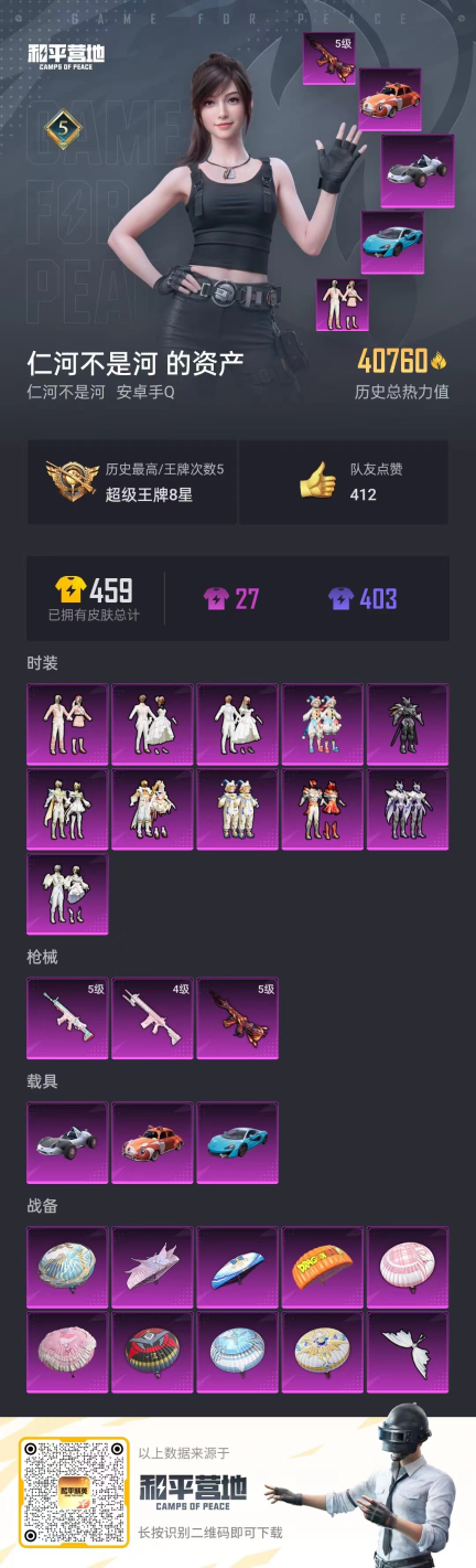 HPKG39633和平精英账号详情图3 HPKG39633和平精英账号详情图3