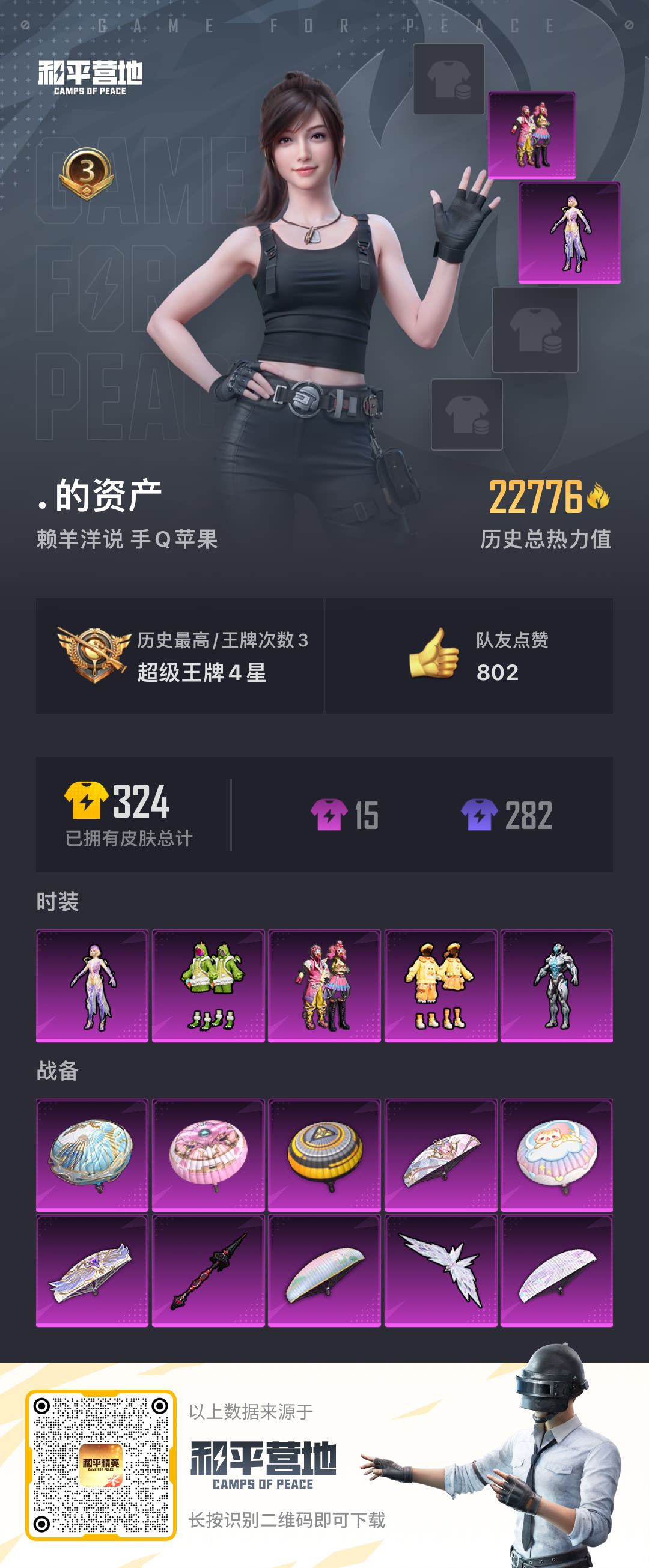 HPKG35086和平精英账号详情图3 HPKG35086和平精英账号详情图3