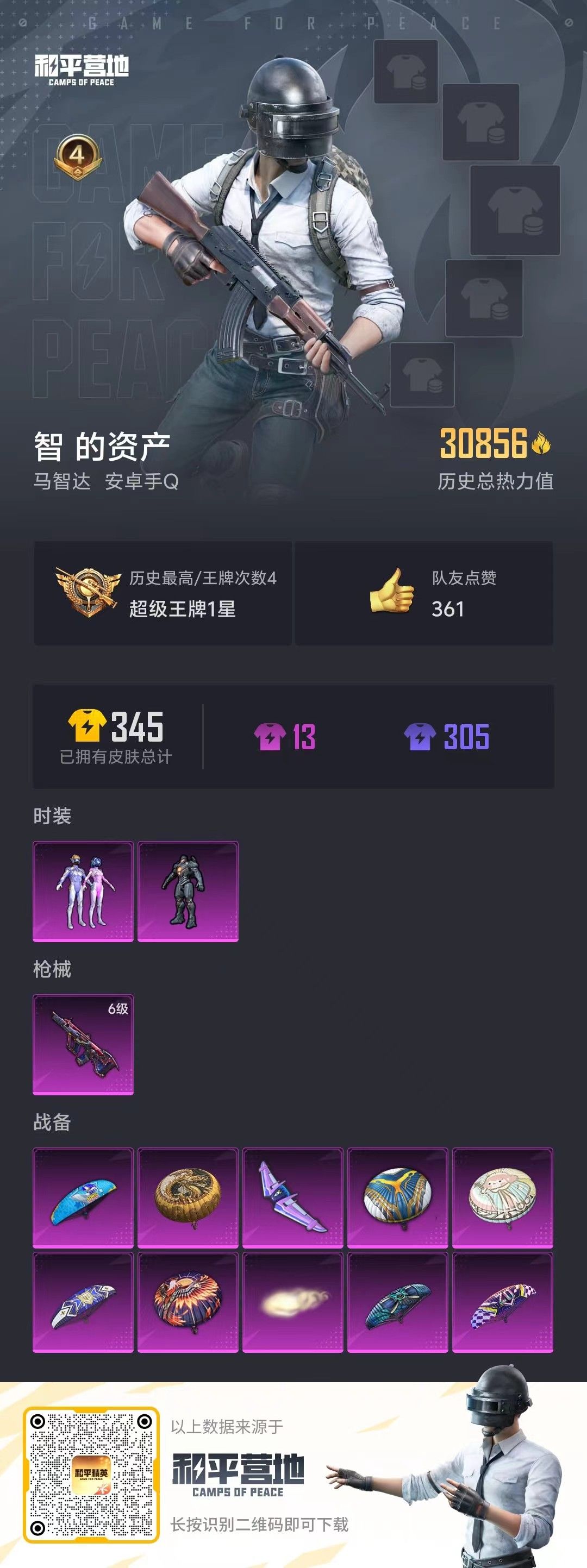 HPKG2130894和平精英账号详情图5 HPKG2130894和平精英账号详情图5